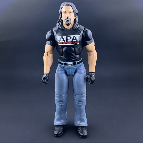 Mattel WWE Elite 38 APA Bradshaw JBL Farooq Ron Simmons Wrestling Action Figures - Picture 2 of 10